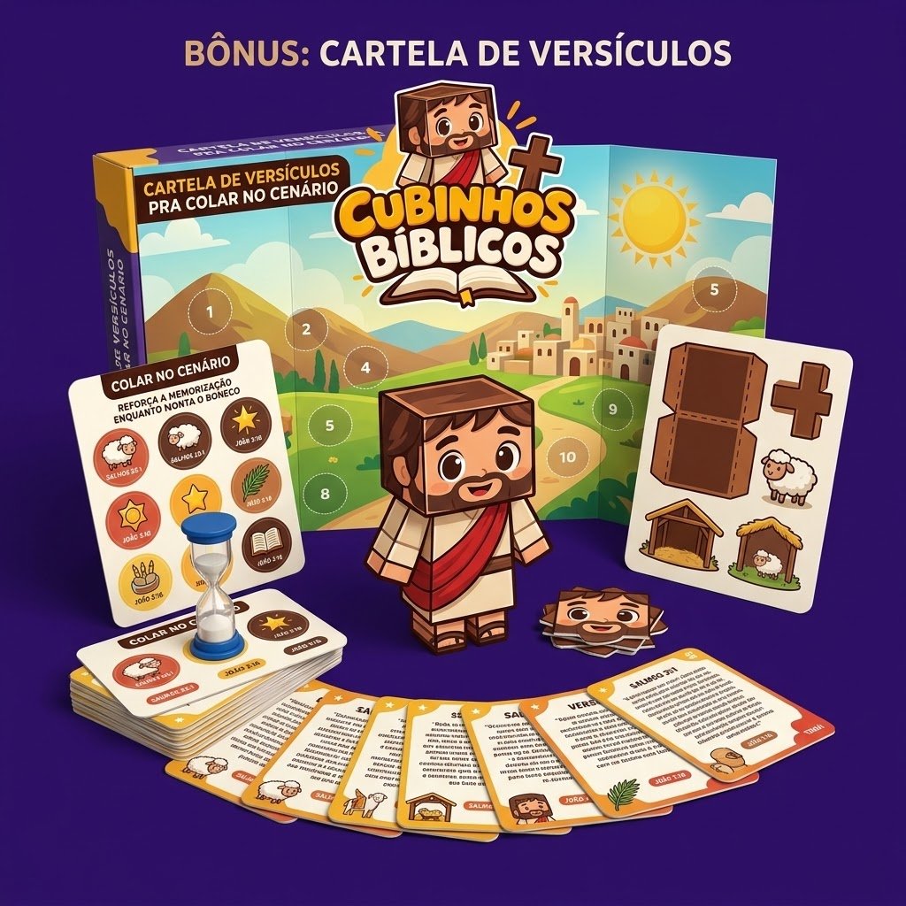 Bônus: Cartela de Versículos